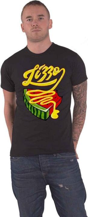 Actual product image Lizzo Unisex Adult Bussin Or Disgustin Cotton T-Shirt (M)