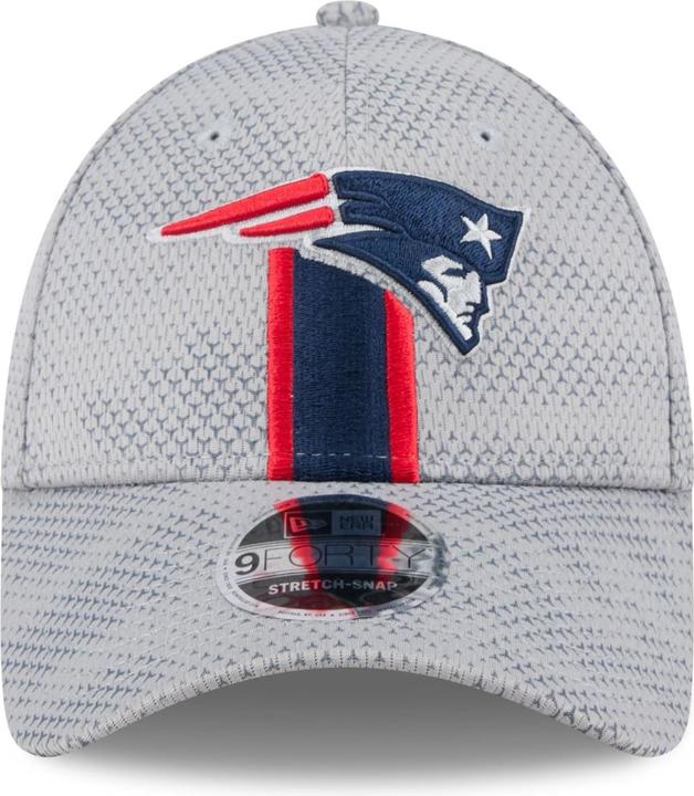 Produktbild New Era 9Forty Stretch Cap SIDELINE New England Patriots gry (One Size)
