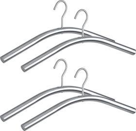 Productafbeelding Wenko 4 Drooghangers zilver (4 x)