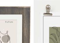 Actual product image Giftdecor double clamp photo holder