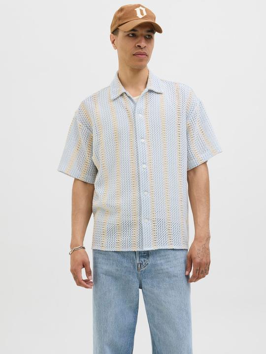 Produktbild Jack & Jones Jorbellagio Crochet Shirt Ss Sn (M)