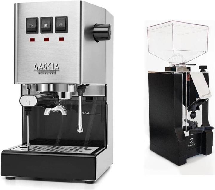Produktbild Gaggia New Classic und Eureka Mignon Facile Silent