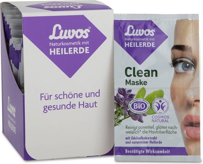 Actual product image Luvos Healing Earth Clean Mask Display (24 pcs) (1000 ml)