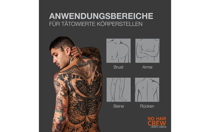 Immagine prodotto No Hair Crew Crema depilatoria Tattoo Edition 150 ml (150 ml, 1 x)