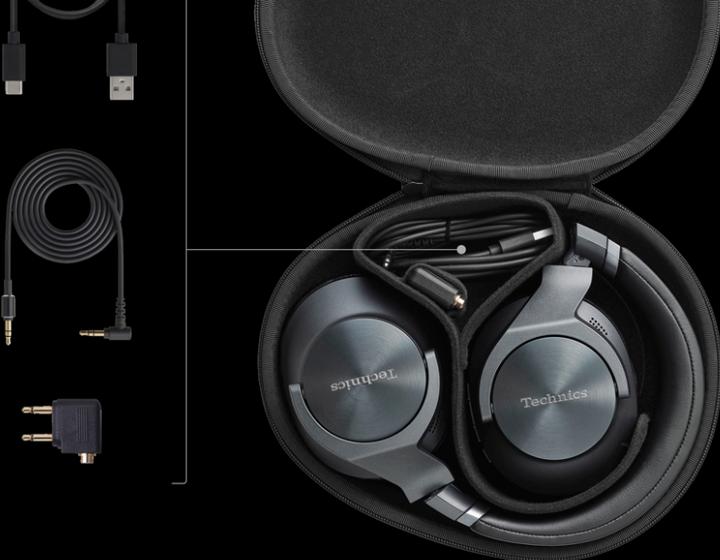 Image du produit Technics EAH-A800E (ANC, 50 h, Sans fil, Filaire)
