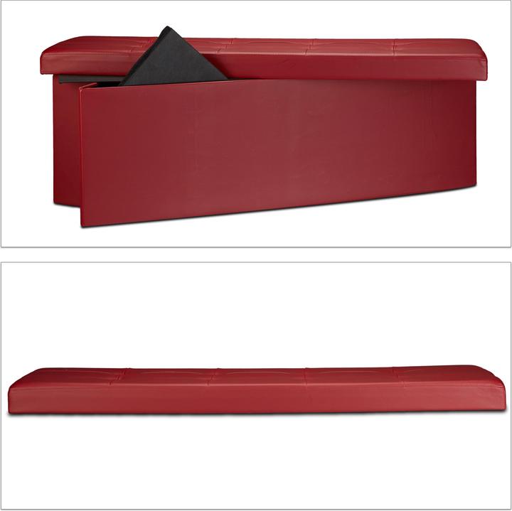 Produktbild Relaxdays Faltbare Sitzbank (114 cm)