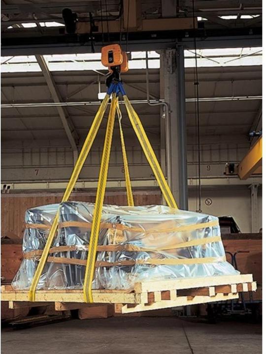 Image du produit Dolezych Sangle de levage DIN EN 1492-1 Longueur 6 m vert Capacité de charge 2000 kg
