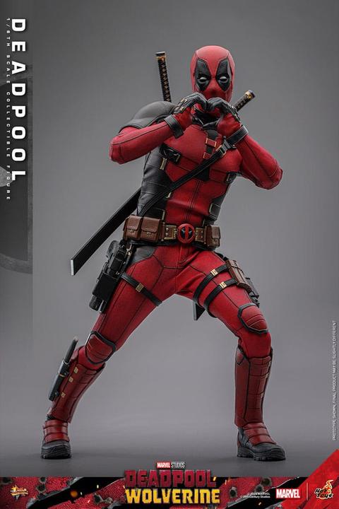 Produktbild Hot Toys Deadpool & Wolverine Movie Masterpiece Actionfigur 1/6 Deadpool 31 cm