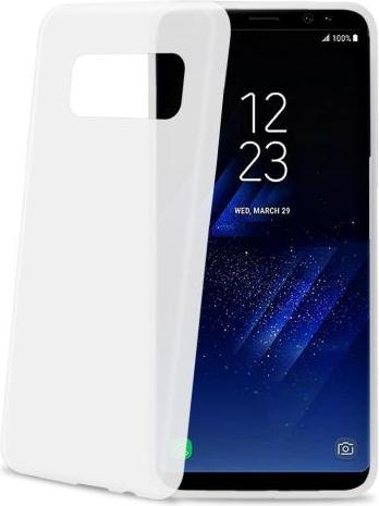 Produktbild Celly Frost Handytasche 15,8 cm (6,2') Hülle Weiss (Samsung Galaxy S8+)