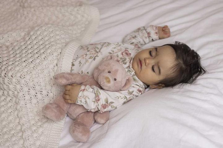Actual product image Teddykompaniet Plush teddy bear Wilmer pink 25 cm (25 cm)