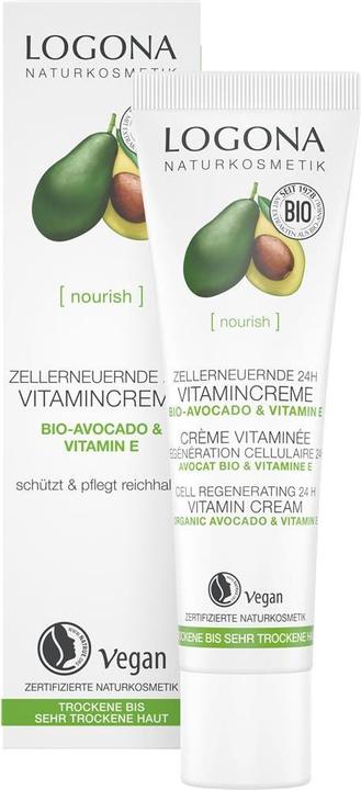 Image du produit Logona Crème pour le visage, renouvellement des cellules (30 ml, Crème 24h)