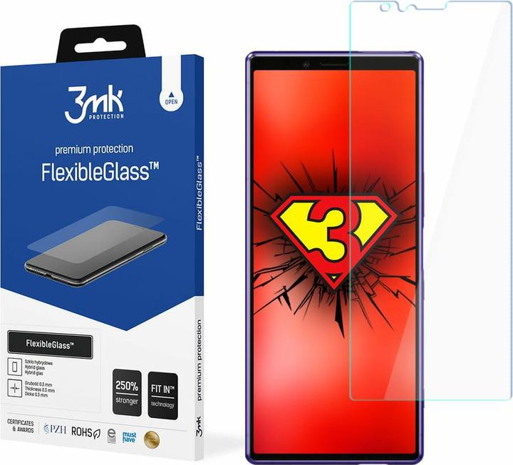 Image du produit 3MK Hibridinis Stiklas Lanksus Stiklas Sony Xperia 1 (1 pièce(s), Sony Xperia 1)