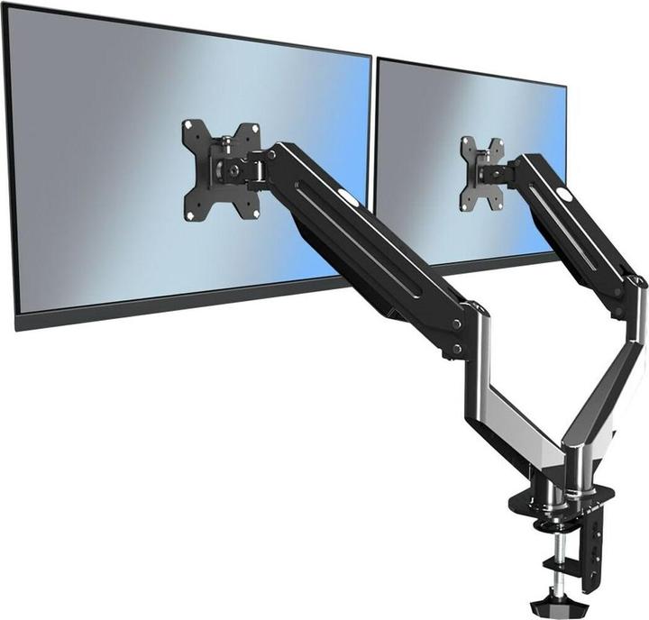 Productafbeelding Esperanza ERW020 Gas bureausteun voor twee monitoren 17-27" tot 6kg (Tabel, 27.01")