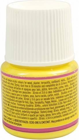 Image du produit Pebeo Deco Couleur acrylique brillante (Jaune clair, 45 ml)
