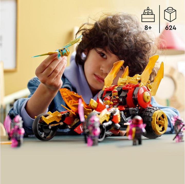 Image du produit LEGO Le raider du dragon d'or de Kai (71773, LEGO Ninjago)