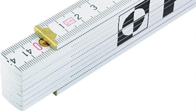 Immagine prodotto PRO Regolo pieghevole in legno senza accessori con goniometro 2m tipo B7 (3-01-04-26-012) (200 cm)