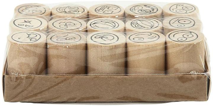 Immagine prodotto Creativ Company Timbro in legno 15 pezzi