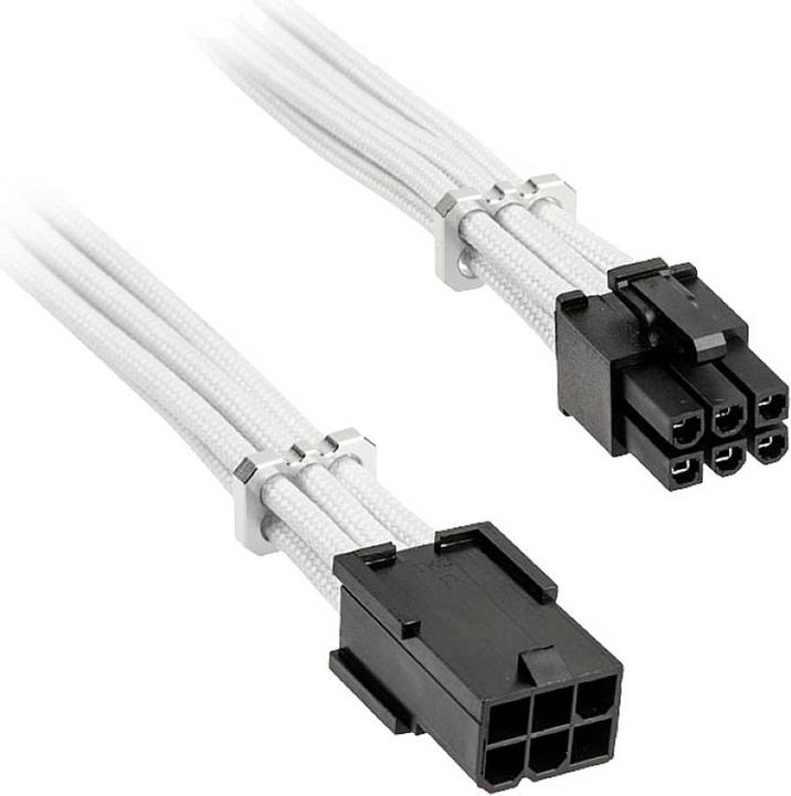 Actual product image BitFenix Alchemy 6-pin PCIe extension cable, 45 cm, sleeved