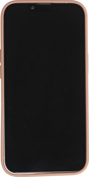 Produktbild PhoneLook Hülle Silikon matt Herzdesign gold (Apple iPhone 16 Plus)