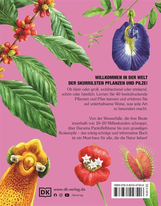 Produktbild Kuriose Pflanzen (Deutsch, Michael Perry, Reinhard Ferstl, DK Verlag, 2023)
