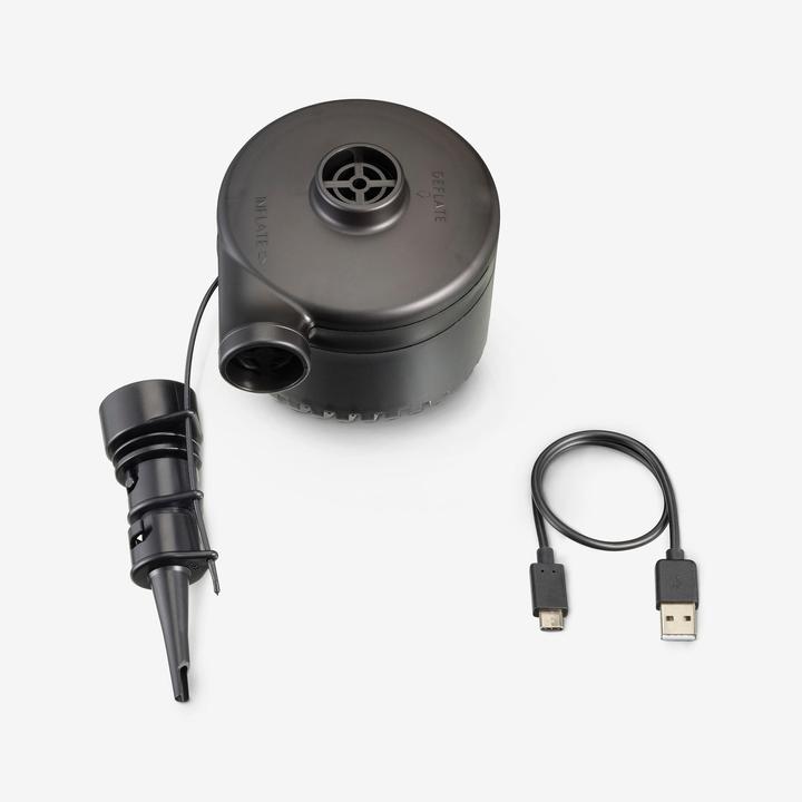 Immagine prodotto Quechua Elektopumpe kompakt aufladbar über USB-C Camping