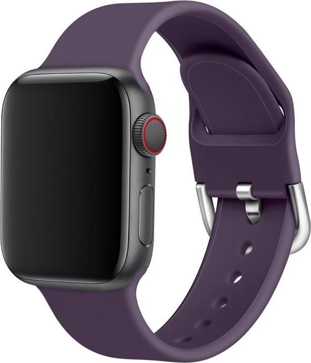 Immagine prodotto Hurtel Cinturino in silicone APS Fascia in silicone per Watch 9 / 8 / 7 / 6 / 5 / 4 / 3 / 2 / SE (41 / 40 (Silicone, Metallo)
