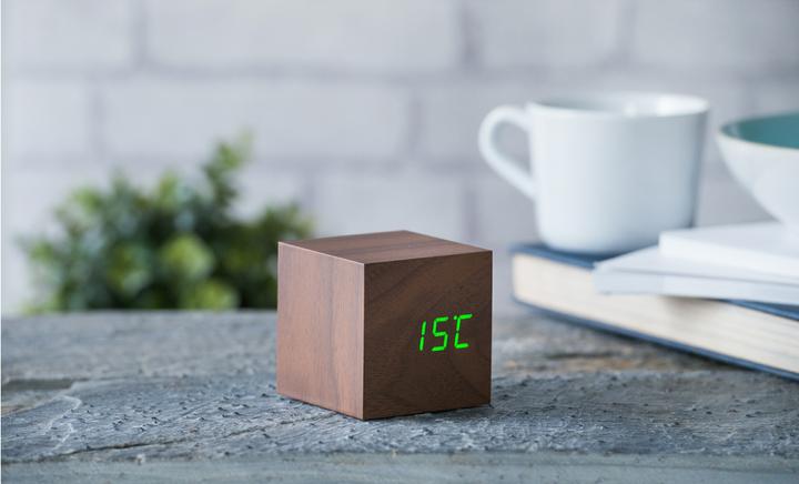 Actual product image Gingko Cube Click Clock