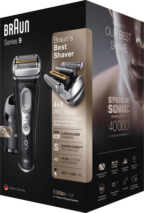 Image du produit Braun Série 9 9380cc wet&dry