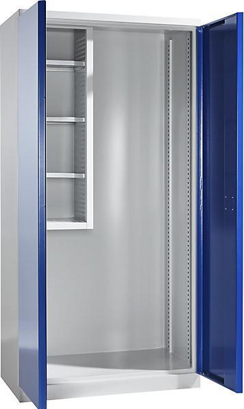 Actual product image MBA-System JUMBO equipment and cleaning cupboard, solid panel doors / 1 shelf box, light (45 cm, 112 cm)