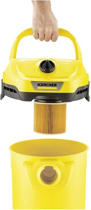Actual product image Kärcher WD 2 Plus V-12/4/18/C (Wet dry vacuum cleaner)