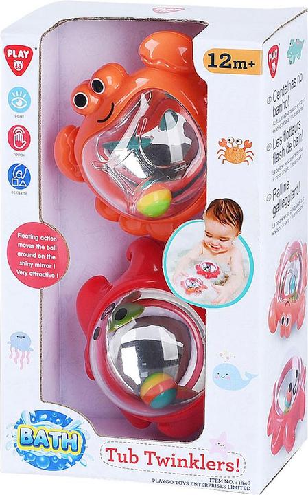 Actual product image Play Tub Twinklers - crab and octopus, 2 pcs.