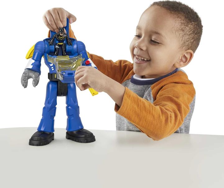 Produktbild Mattel Imaginext DC Super Friends Insiders Batman im Exo-Anzug