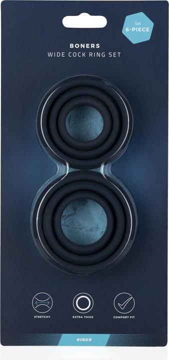 Produktbild Boners Wide Cockring Set (9 cm)