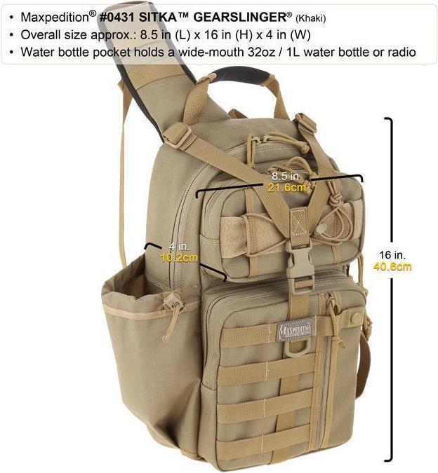 Image du produit Maxpedition Sitka Gearslinger 15L (15 l)