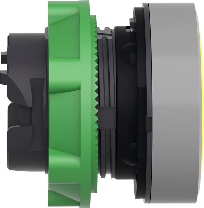 Actual product image Schneider Electric Pushbutton, front, plastic, momentary, ZB5AA5C0