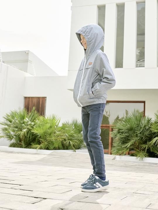 Produktbild Vertbaudet Jungen Jacke aus Chambray mit Kapuze (122)