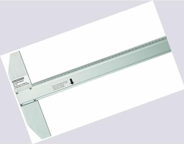 Actual product image Rumold Drawing rail 723/70 Alu (700 mm)