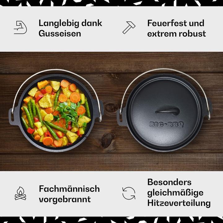 Image du produit ToCis Big BBQ Set de fourneau hollandais