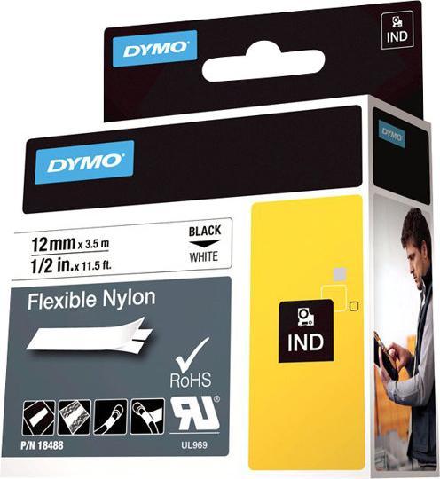 Image du produit Dymo Bracelet en nylon du rhinocéros 18758 (1.20 cm, Blanc)