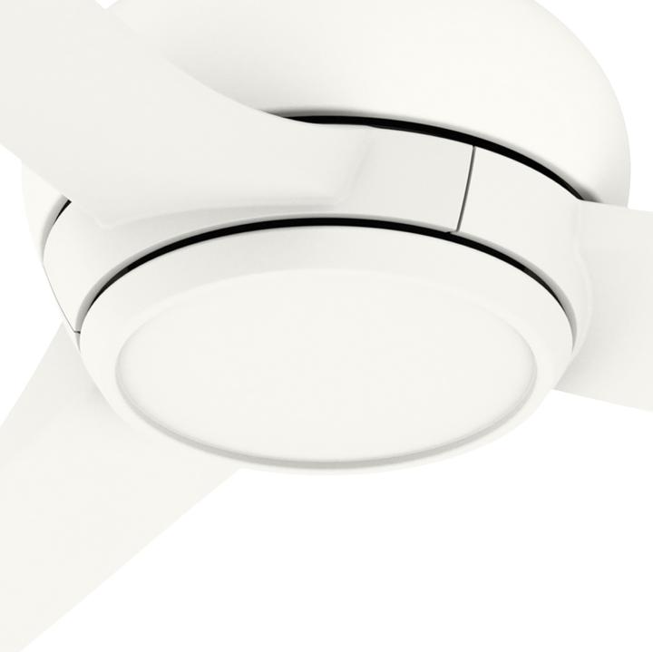 Actual product image Hunter Fans DC Deckenventilator Kaleidoscope Weiss mit Fernbedienung (44 dB)