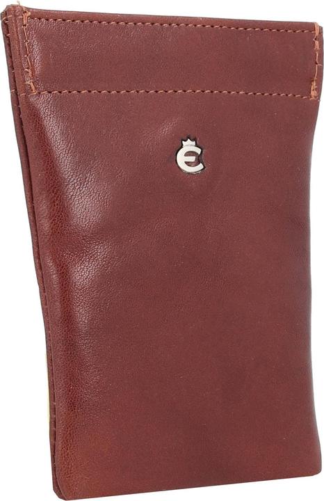 Actual product image Esquire Toscana leather key case 6 cm