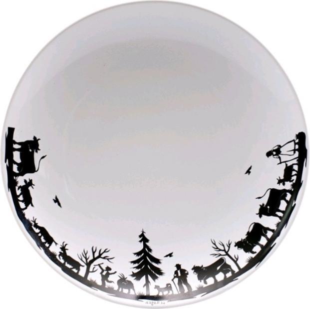 Kadastar Hors d'oeuvre plate Alpaufzug FamilyØ 21 cm (1 x, 21 cm)