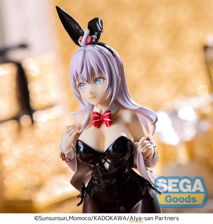 Actual product image Sega Alya Sometimes Hides Her Feelings in Russian Luminasta PVC Statue Alya Bunny Ver. 20 cm