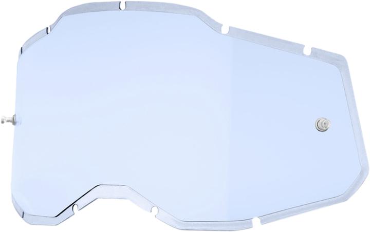 100% RC2/AC2/ST2 Plus Replacement - Injected Blue Lens (Skibrille Ersatzglas)