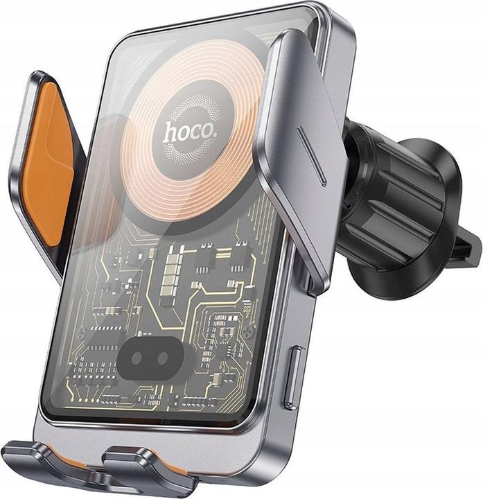 Image du produit Hoco 2 en 1 QI sans fil Fast Charge Support de charge pour voiture