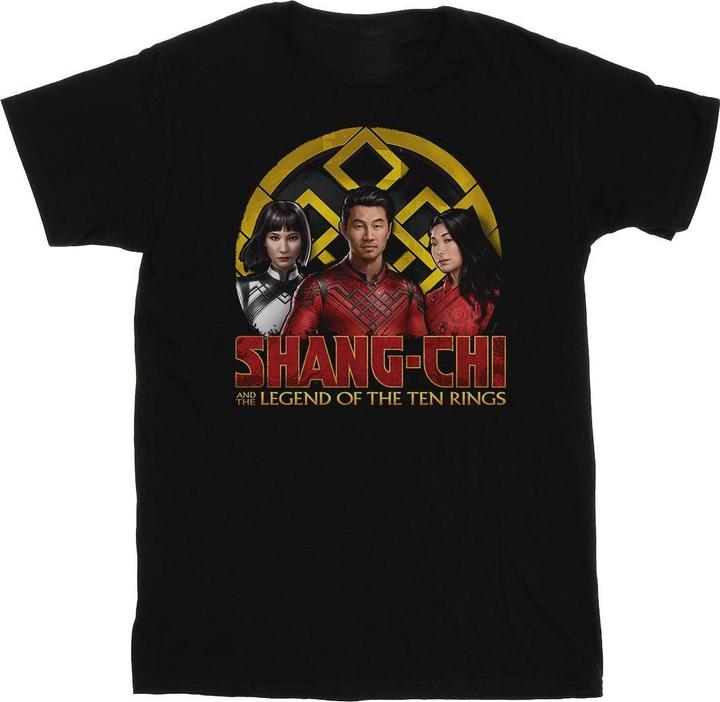 Image du produit - T-shirt SHANG-CHI AND THE LEGEND OF THE TEN RINGS GROUP LOGO EMBLEM - Homme (3XL)