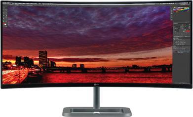 LG Monitor 34UC87-B LCD-Display 86,36 cm (34"") Curved Design schwarz (3440 x 1440 Pixel, 34")