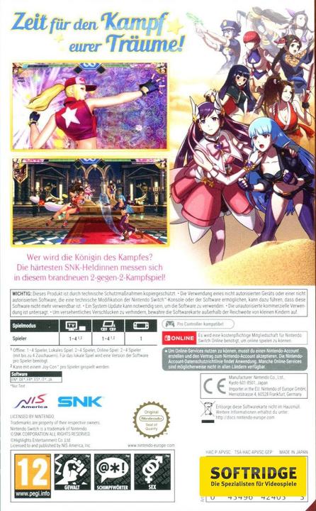 Actual product image Nintendo SNK Heroines - Tag Team Frenzy (Switch, DE)