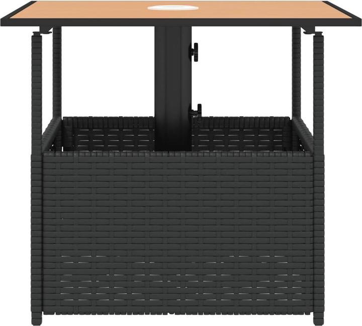 Actual product image VidaXL Gartentisch mit Schirmloch (55 cm)