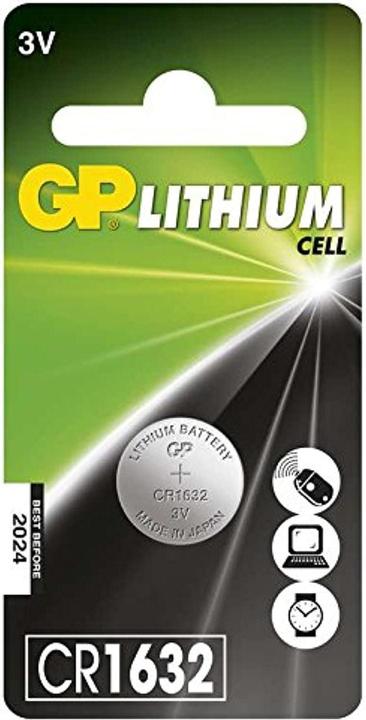 Immagine prodotto GP Batteries CELLA A BOTTONE AL LITIO CR1632 (1 pz., CR1632, 140 mAh)